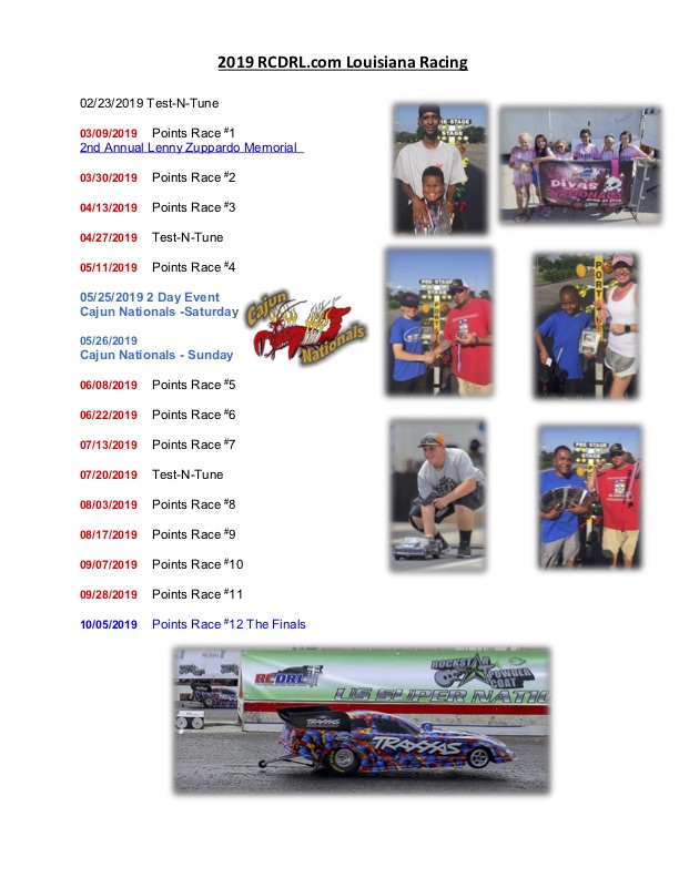 2019 Radio Controlled Drag Racing League